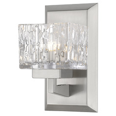 Rubicon Brushed Nickel LED Sconce by Z-Lite