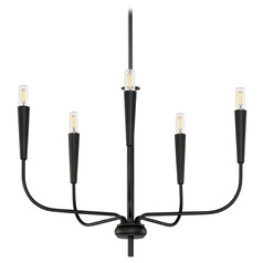 Maxim Lighting Vela Black Chandelier