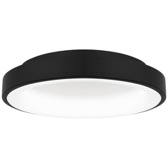 Quoizel Lighting Stanton Matte Black LED Flushmount Light
