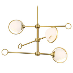 Designers Fountain Teatro Brushed Gold Chandelier