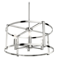 Astwood Polished Nickel Chandelier by Hunter Fan Company