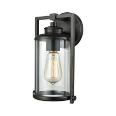 Elk Lighting Frampton Aged Bronze Outdoor Wall Light