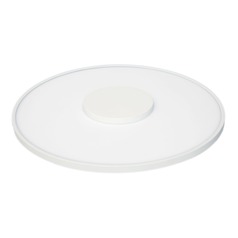 17-Inch Round White LED Flush Mount 31.5W 120-277V 3000K 2200LM by Satco Lighting