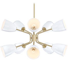 Designers Fountain Biba Brushed Gold Chandelier