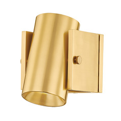 Hudson Valley Lighting Nowra Aged Brass LED Sconce