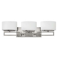 Lanza 25-Inch Antique Nickel LED Bath Light by Hinkley Lighting