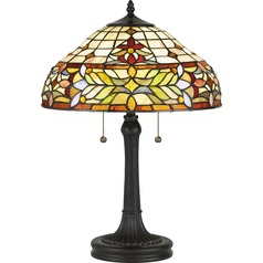 Quinn Vintage Bronze Table Lamp by Quoizel Lighting