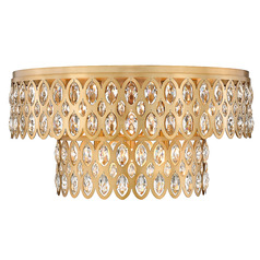 Dealey Heirloom Brass Flush Mount by Z-Lite