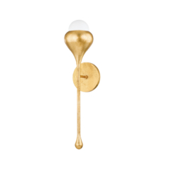 Luciel Wall Sconce in Vintage Gold Leaf by Mitzi by Hudson Valley