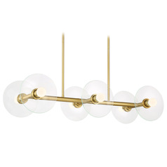 Designers Fountain Litto Brushed Gold Island Light