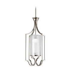 Caress Pendant in Polished Nickel by Progress Lighting