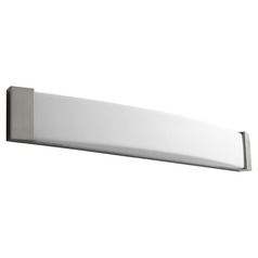 Apollo 36-Inch Vanity Light in Satin Nickel by Oxygen Lighting
