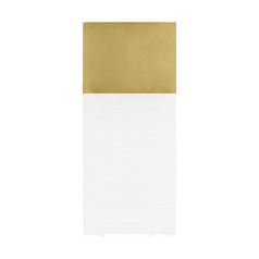 Kulma Small LED Wall Light in Brass by Visual Comfort Modern