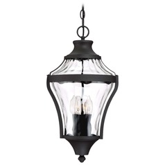 Libre Black Outdoor Hanging Light by Minka Lavery