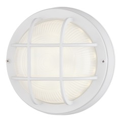 Design Classics Marine White LED Outdoor Wall Light