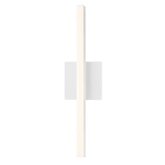 Stix Satin White LED Bathroom Light by Sonneman Lighting