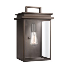Glenview Medium Outdoor Lantern in Bronze by Visual Comfort Studio