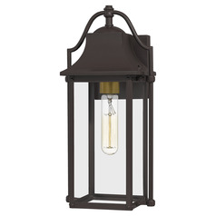 Manning Outdoor Wall Light in Western Bronze by Quoizel Lighting
