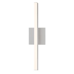Stix Bright Satin Aluminum LED Bathroom Light by Sonneman Lighting