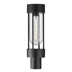Millennial Black Post Light by Maxim Lighting