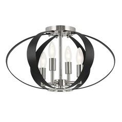 Cecil Polished Nickel Flush Mount Light by Kichler Lighting