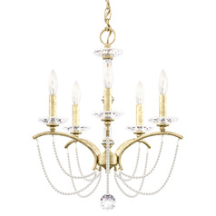Priscilla Heirloom Silver Chandelier by Schonbek Lighting