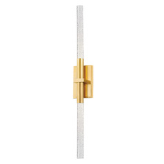 Hudson Valley Lighting Millerton Aged Brass LED Sconce