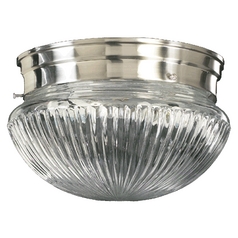 Satin Nickel Flush Mount by Quorum Lighting