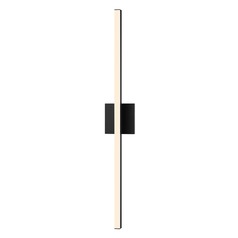 Stix Satin Black LED Bathroom Light by Sonneman Lighting