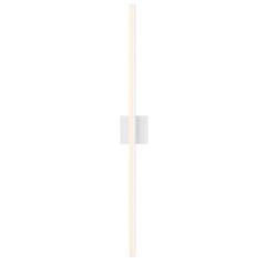 Stix Satin White LED Bathroom Light by Sonneman Lighting