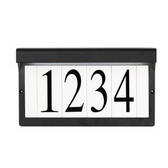LED Address Light in Textured Black by Kichler Lighting