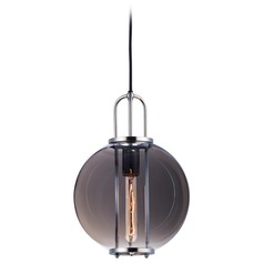Minaret Polished Nickel Pendant by Maxim Lighting
