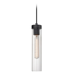 Beau Matte Black Mini Pendant by Z-Lite