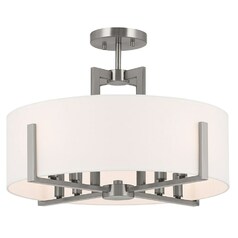 Malen Classic Pewter Semi-Flush Mount Light by Kichler Lighting