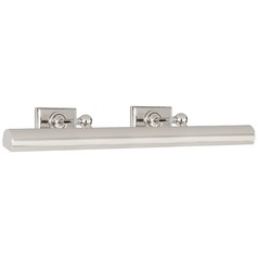 E.F. Chapman Cabinet Maker's 24-Inch Light in Nickel by Visual Comfort Signature