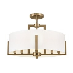 Malen Champagne Bronze Semi-Flush Mount Light by Kichler Lighting
