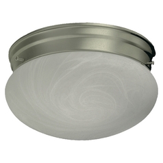 Satin Nickel Flush Mount by Quorum Lighting