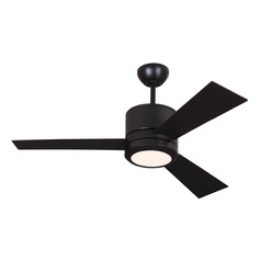 Vision 42-Inch LED Fan in Brushed Steel by Generation Lighting Fan Collection