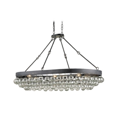 Modern Pendant Light in French Black Finish