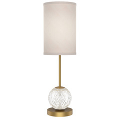 Marni 21.50-Inch Table Lamp in Natural Brass by Alora Lighting