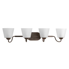 Arden Antique Bronze Bathroom Light by Progress Lighting