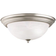 15.25-Inch Flush Mount in Brushed Nickel by Kichler Lighting