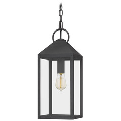 Thorpe Outdoor Hanging Light in Mottled Black by Quoizel Lighting