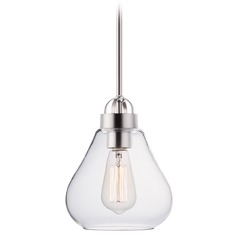 Dianne Satin Nickel Mini Pendant by Maxim Lighting