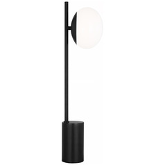 Lune 25-Inch Table Lamp in Aged Iron by Visual Comfort Studio