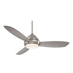 Concept I 52-Inch LED Fan in Brushed Nickel by Minka Aire