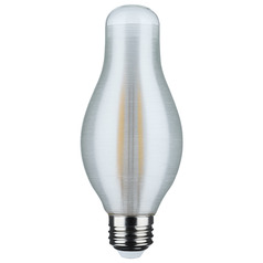 7W H19 3000K Medium Base Satin Spun LED Light Bulb by Satco Lighting