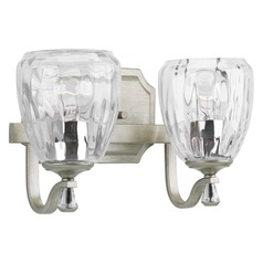 Anjoux Silver Ridge 2-Light Bathroom Light by Progress Lighting
