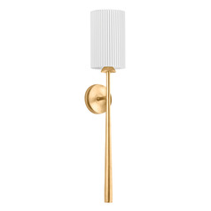 Hudson Valley Lighting Sterling Vintage Gold Leaf LED Sconce