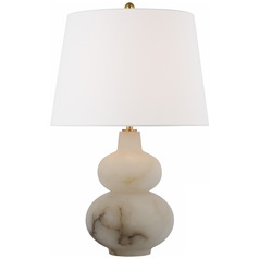 Thomas OBrien Ciccio Table Lamp in Alabaster by VC Signature